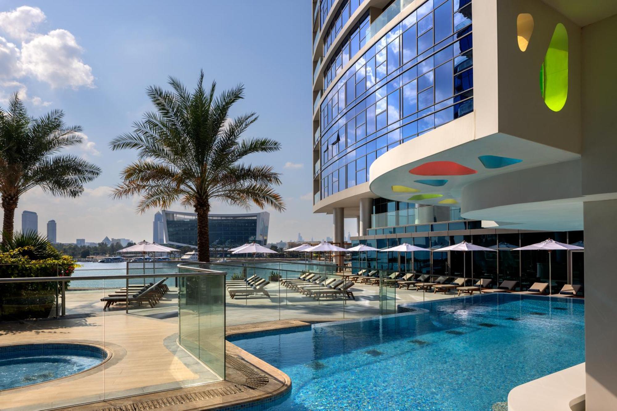 Hilton Dubai Creek Hotel & Residences Esterno foto